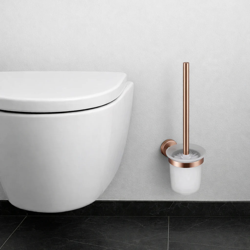 Brosse WC or rose brossé