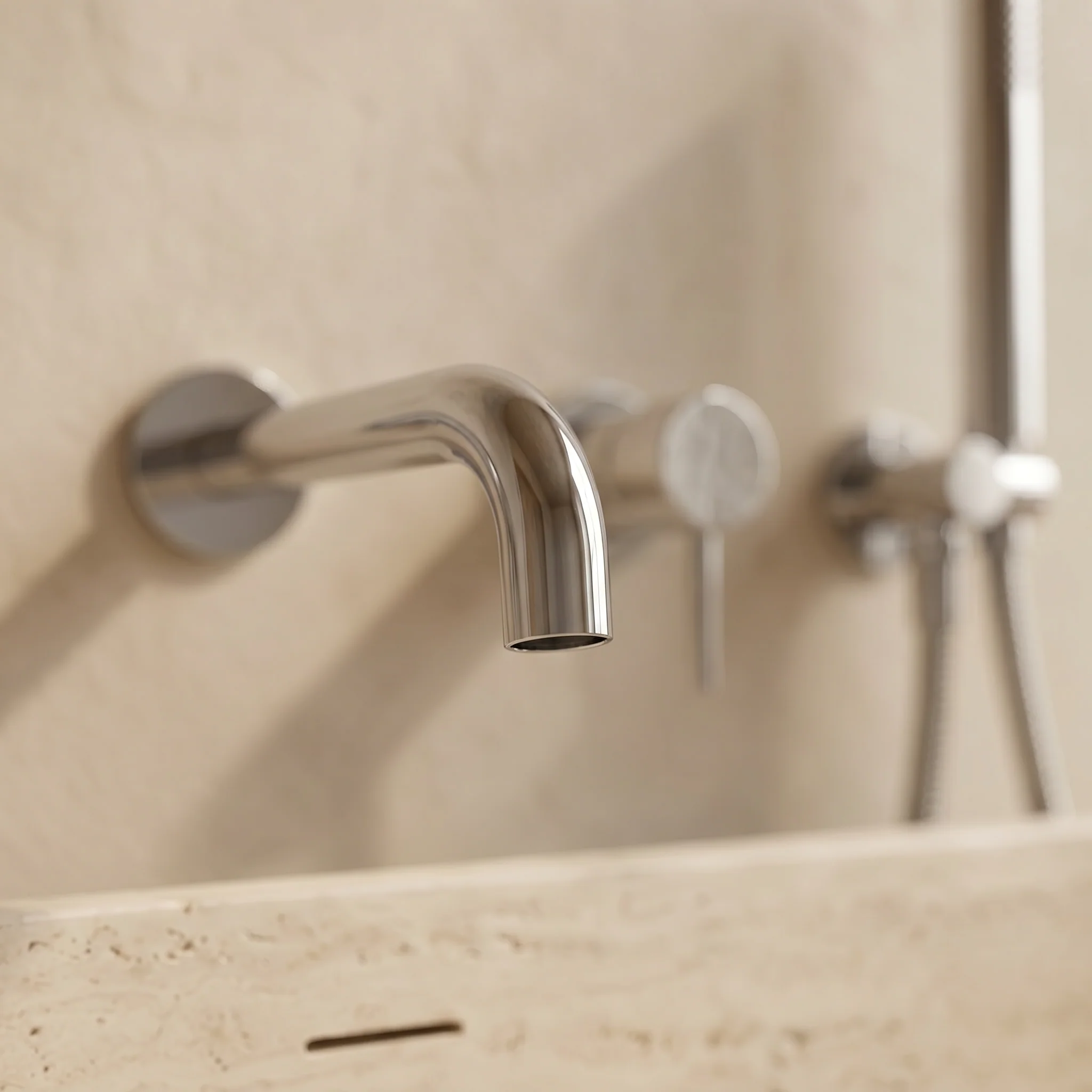 Mitigeur de bain et douche chrome - Image 3